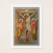 St. Gertrude kostbaar bloed Jezus gebed Heilige Ka Visitekaartje (Voorkant)