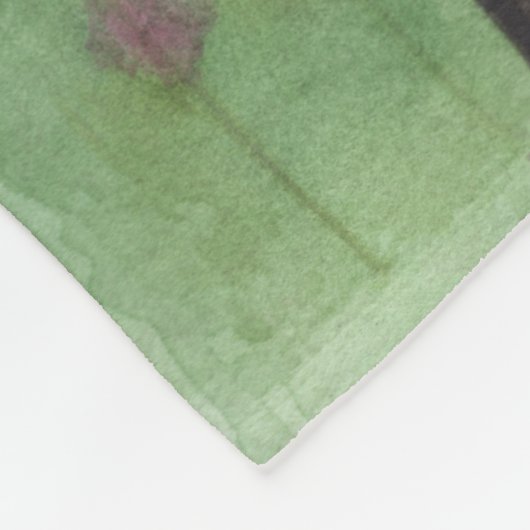 St. Gertrude Patron Saint of Cats Fleece Deken (Hoek)