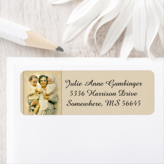 St. Gianna Beretta Molla Katholieke Moeder Etiket (Insitu)