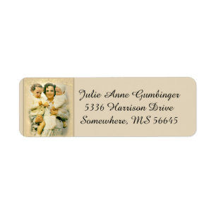 St. Gianna Beretta Molla Katholieke Moeder Etiket
