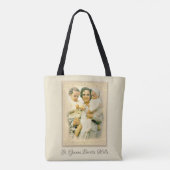 St. Gianna Beretta Molla Katholieke Moeder Tote Bag (Achterkant)