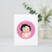 St. Gianna Molla Briefkaart (Staand voorkant)