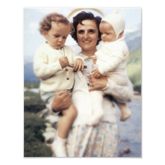 ST GIANNA MOLLA MODERN DAY SAINT. FOTO AFDRUK (Voorkant)