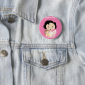St. Gianna Molla Ronde Button 5,7 Cm (In situ)