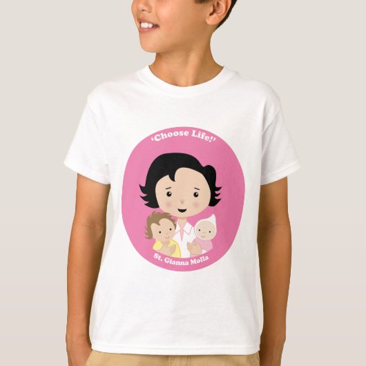 St. Gianna Molla T-shirt (Voorkant)