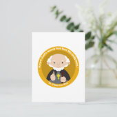 St. Gildas de Wise Briefkaart (Staand voorkant)