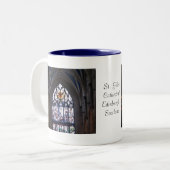 St. Giles Cathedral, Edinburgh, Schotland Tweekleurige Koffiemok (Voorkant links)