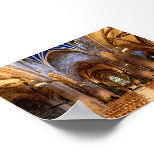 St Giles Cathedral in Edimburgh Poster (Hoek)