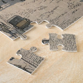 St Giles Kathedraal Japanse Houtblokprint Legpuzzel (Zijkant)