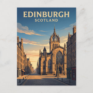 St Giles-kathedraal Schotland Briefkaart