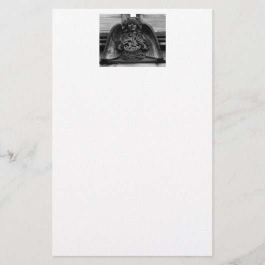 St Giles Kathedraal Schotse Engel Briefpapier (Voorkant)