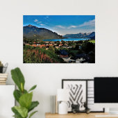 St. Gilgen en Wolfgangsee Poster (Thuiskantoor)