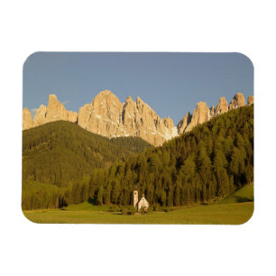 St Giovanni, Val di Funes, Dolomieten, Italië Magneet