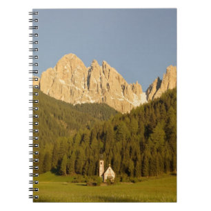St Giovanni, Val di Funes, Dolomieten, Italië Notitieboek