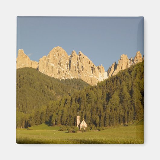 St Giovanni, Val di Funes, Dolomites, Italië Magneet (Voorkant)