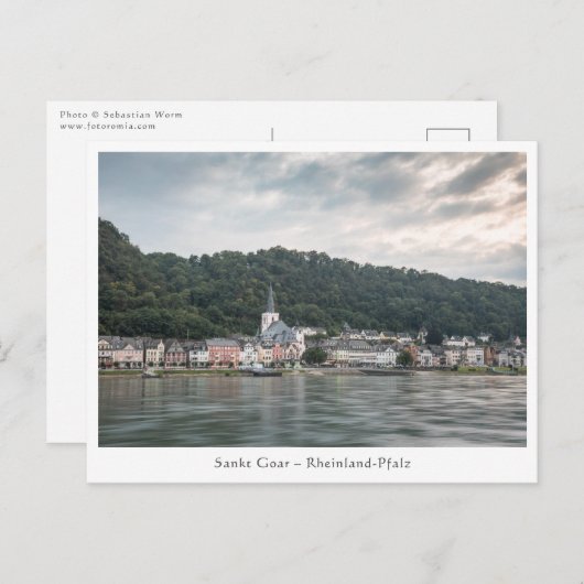 St. Goar am Rhein Briefkaart (Voorkant / Achterkant)