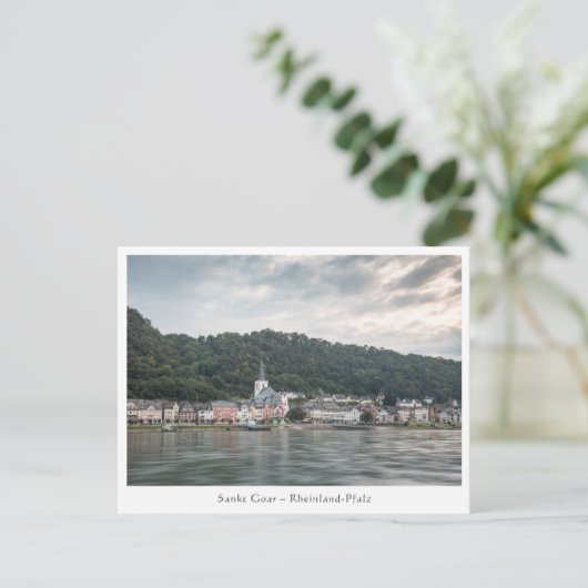 St. Goar am Rhein Briefkaart (Staand voorkant)
