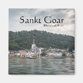 St. Goar am Rhein Magneet (Voorkant)