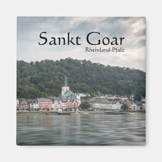 St. Goar am Rhein Magneet (Voorkant)