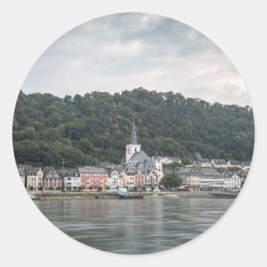 St. Goar Duitsland Ronde Sticker (Voorkant)