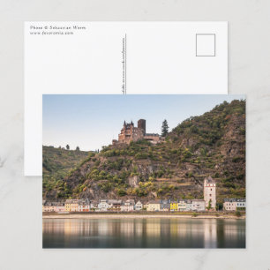 St. Goarshausen Burg Katz Briefkaart