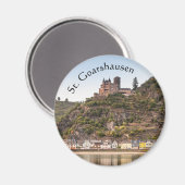 St. Goarshausen - Burg Katz Magneet (Voorkant / Achterkant)