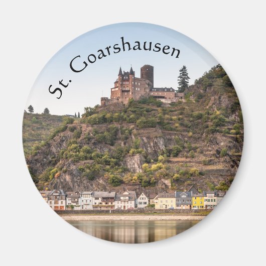 St. Goarshausen - Burg Katz Magneet (Voorkant)