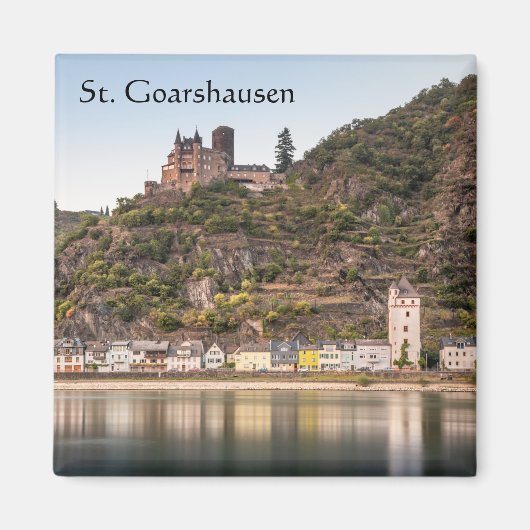 St. Goarshausen - Burg Katz Magneet (Voorkant)