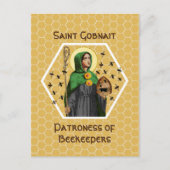 St. Gobnait of Ballyvourney (SAE 003) Briefkaart (Voorkant)