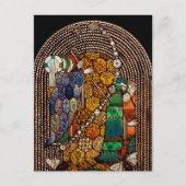 St. Gobnait tekent een pestlijn Briefkaart (Voorkant)