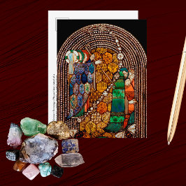 St. Gobnait tekent een pestlijn Briefkaart