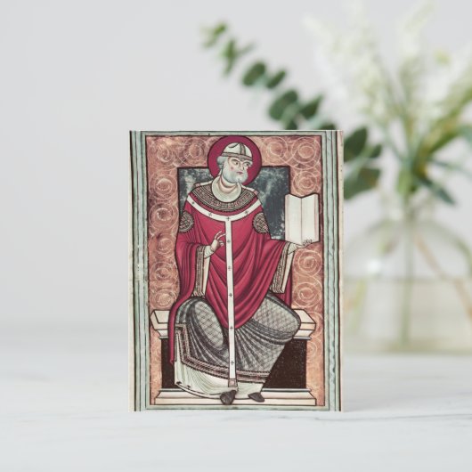 St. Gregory Briefkaart (Staand voorkant)