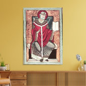 St. Gregory Canvas Afdruk (Insitu (Woonkamer))