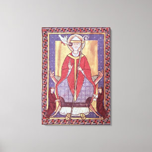 St. Gregory Canvas Afdruk
