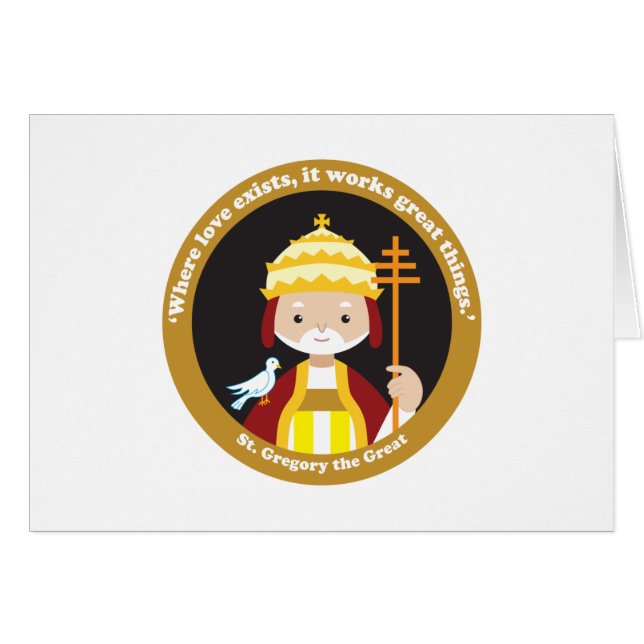 St. Gregory de Grote (Voorkant Horizontaal)