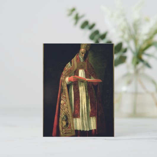 St. Gregory de Grote Briefkaart (Staand voorkant)