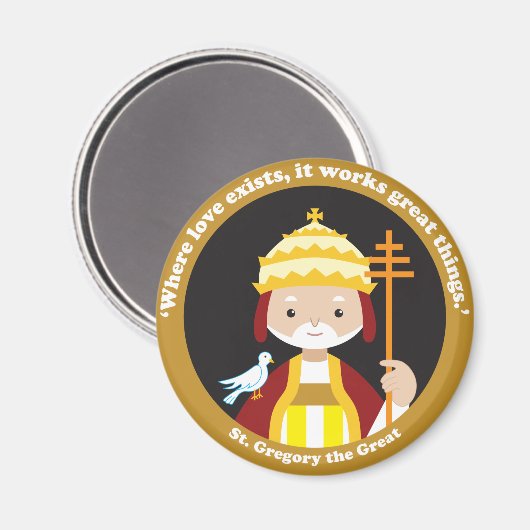 St. Gregory de Grote Magneet (Voorkant / Achterkant)