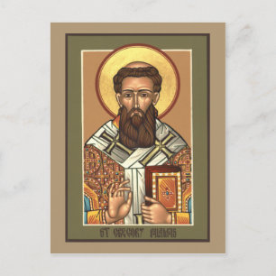 St. Gregory Palamas Prayer Card Briefkaart