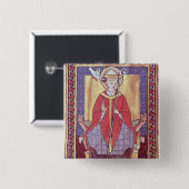 St. Gregory Vierkante Button 5,1 Cm (Voorkant /achterkant)