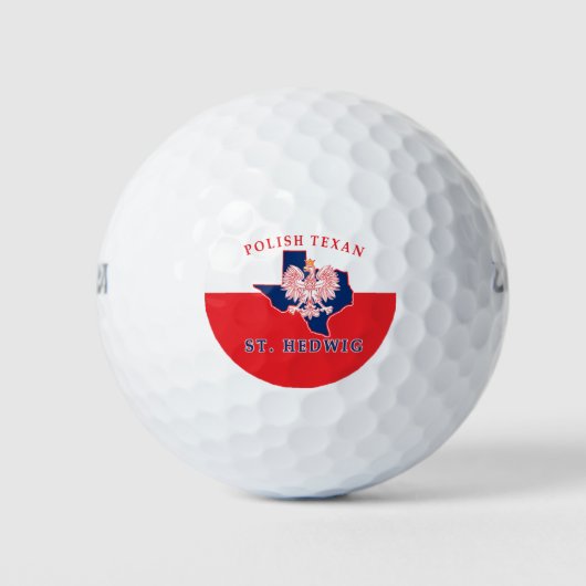 St. Hedwig Poolse Texaan Golfballen (Voorkant)