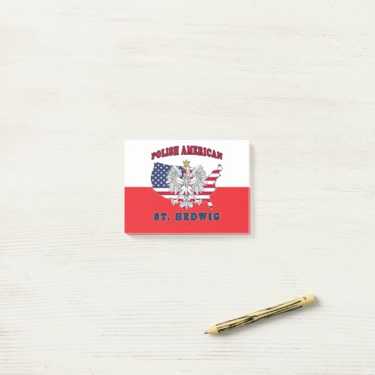 St. Hedwig Texas Pools Amerikaans Post-it® Notes (Op bureau)