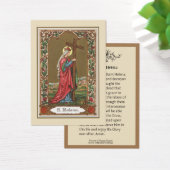 St. Helen Helena Religieuze Katholieke Prayer Visitekaartje (Bureau)