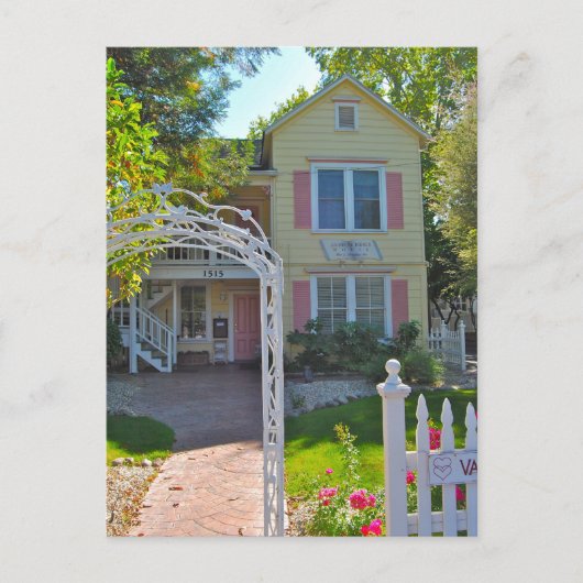 St. Helena Ambrose Bierce Bed & Breakfast Briefkaart (Voorkant)