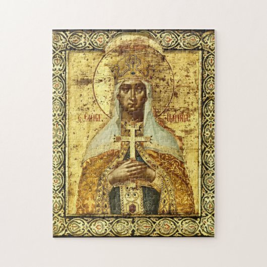 St. Helena Gelijk aan de Apostelen Orthodoxe Icoon Legpuzzel (Verticaal)