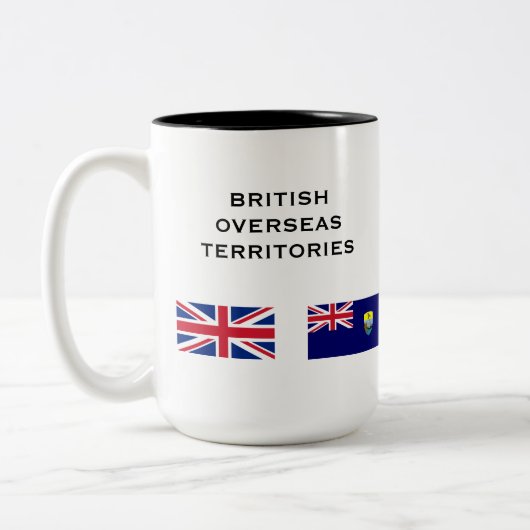 St. Helena Island* Coffee Cup Tweekleurige Koffiemok (Links)