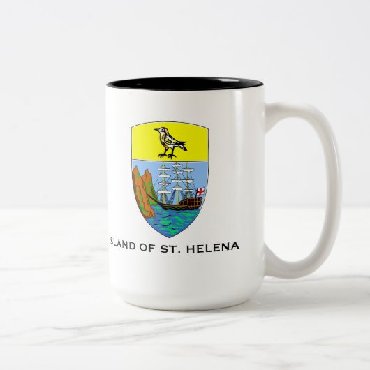 St. Helena Island* Coffee Cup Tweekleurige Koffiemok (Rechts)