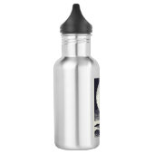 St. Helena Island Michigan Vuurtoren maan Waterfles (Links)