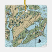 St. Helena Island South Carolina Keramisch Ornament (Voorkant)