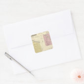 St. Helena, Nebraska Vierkante Sticker (Envelop)