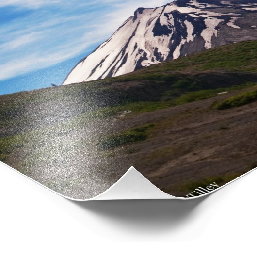 St. Helens Foto Afdruk (Hoek)